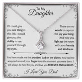 Gift For Daughter, Gift From Dad to Daughter, Heartfelt Jewelry Gift for Daughter